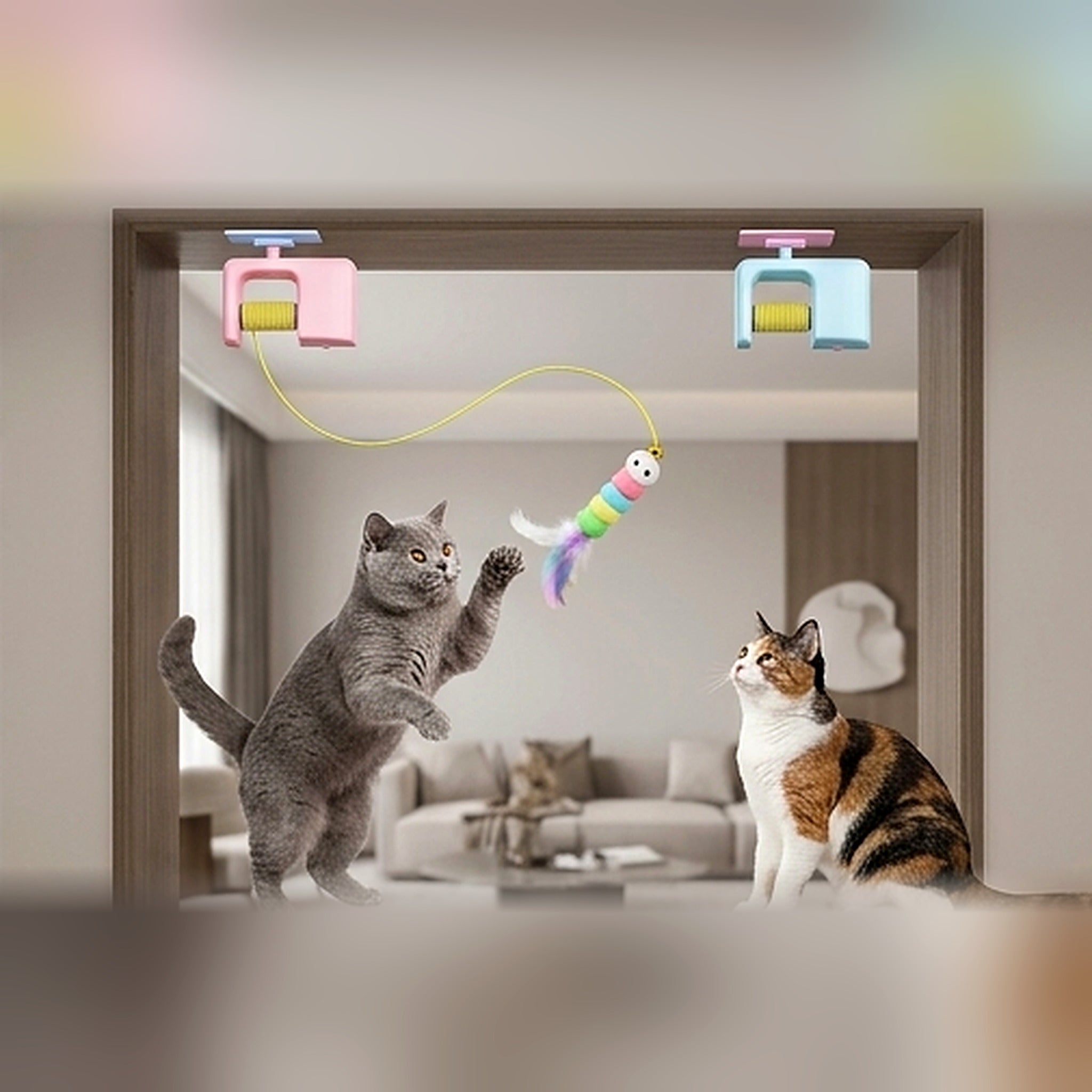 Jouet électrique interactif pour chat Poil & Co – photo 3