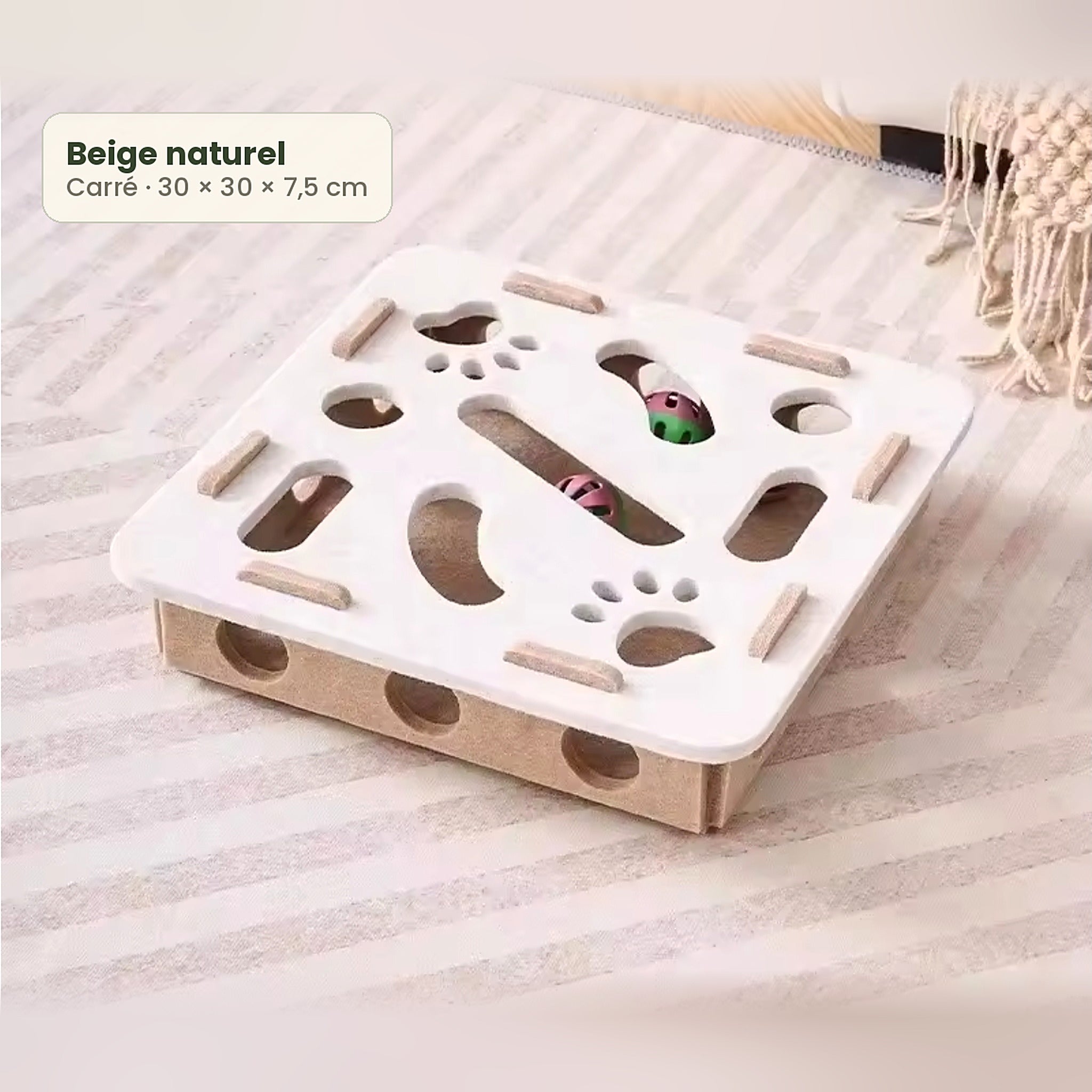 Jouet puzzle en feutre pour chat Poil & Co – photo 6