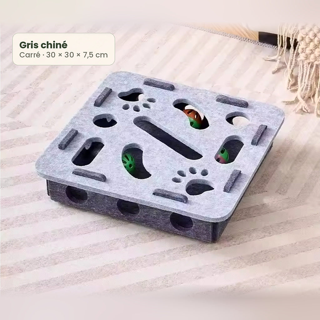 Jouet puzzle en feutre pour chat Poil & Co – photo 4
