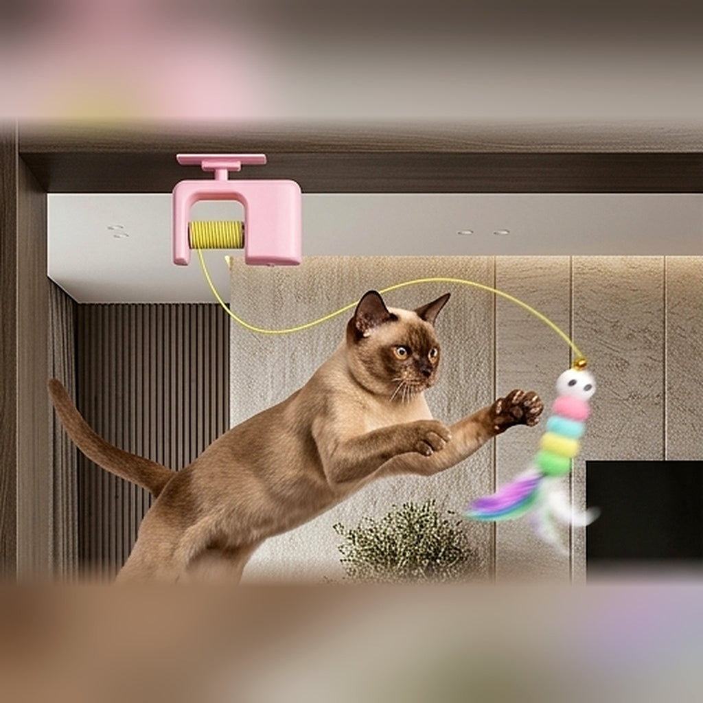 Jouet électrique interactif pour chat Poil & Co – photo 2