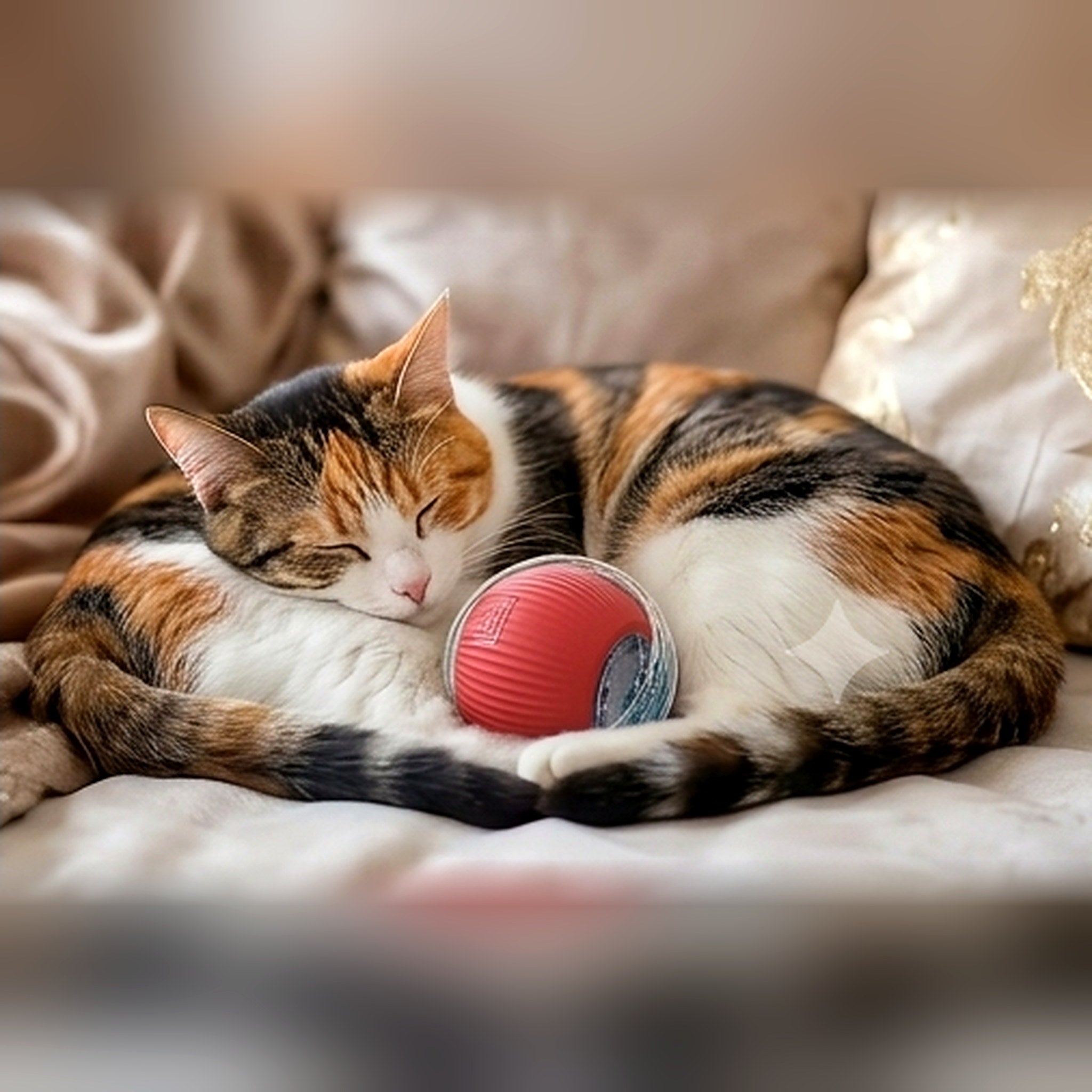 Balle roulante automatique pour chat Poil & Co – photo 5