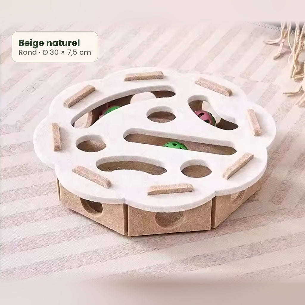 Jouet puzzle en feutre pour chat Poil & Co – photo 7