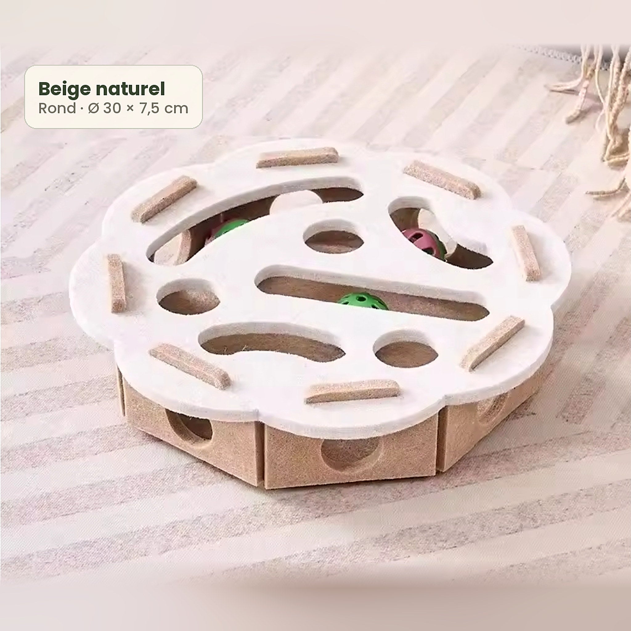 Jouet puzzle en feutre pour chat Poil & Co – photo 7