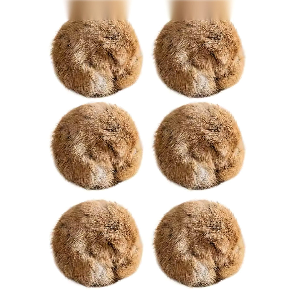 Balle en fourrure de lapin pour chat Poil & Co – photo 8