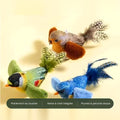 Jouet oiseau en peluche pour chat Poil & Co – photo 1
